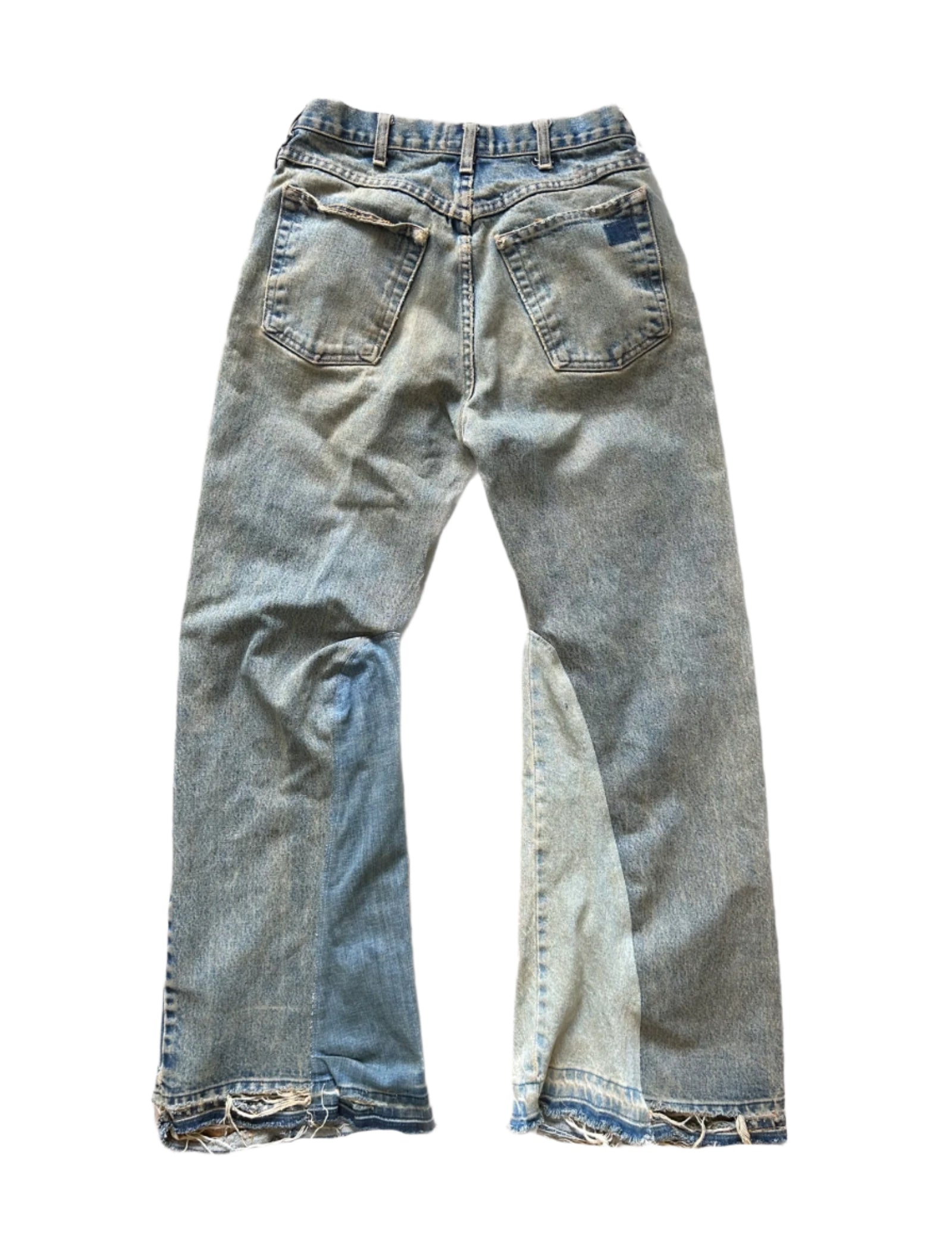 MUD WASH FLARE DENIM
