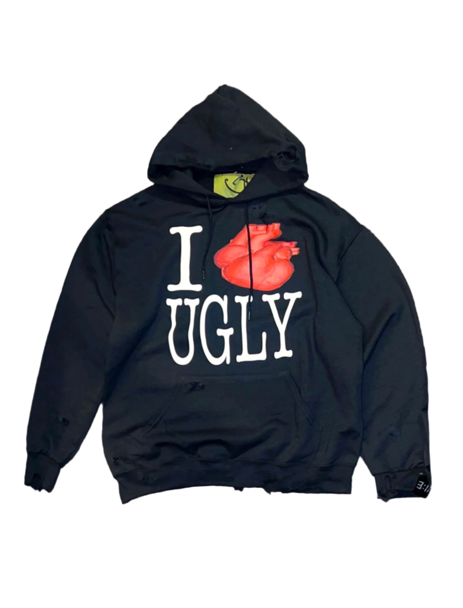 I LOVE UGLY HOODIE – OMOSTUDIOZ - Main Image