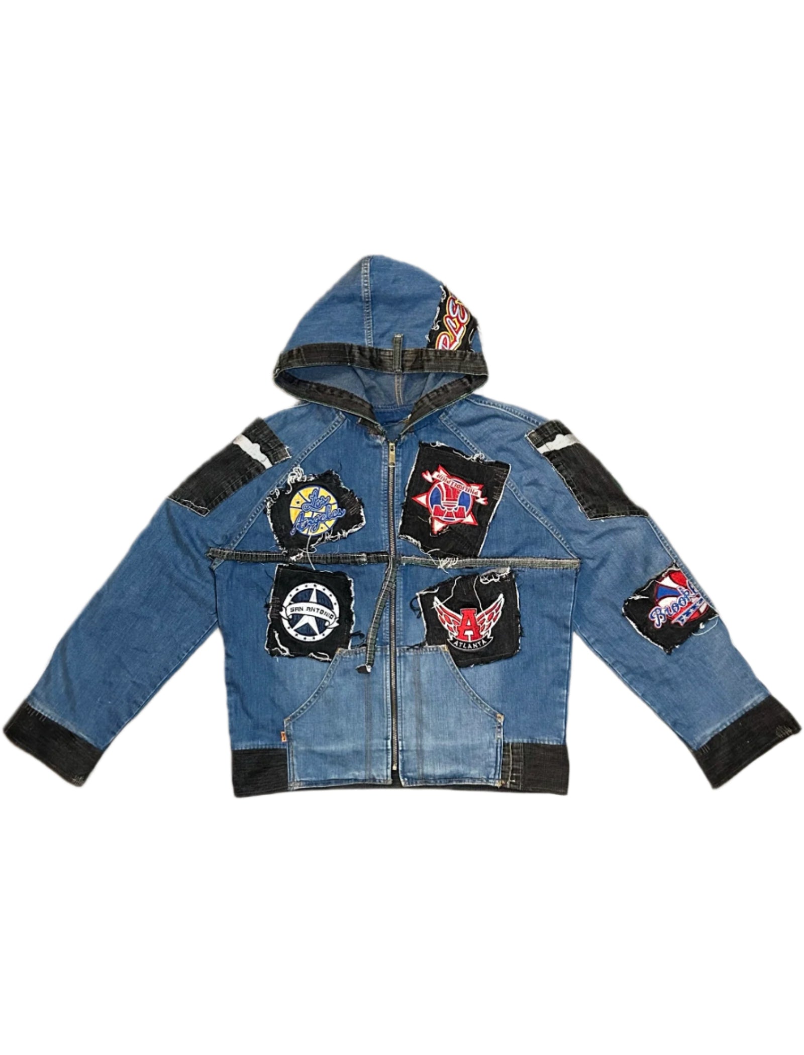 DENIM HOODIE
