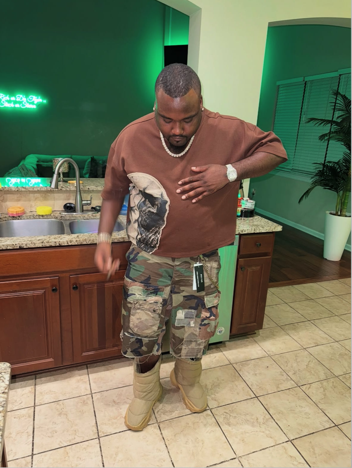 CAMOUFLAGE SHORTS