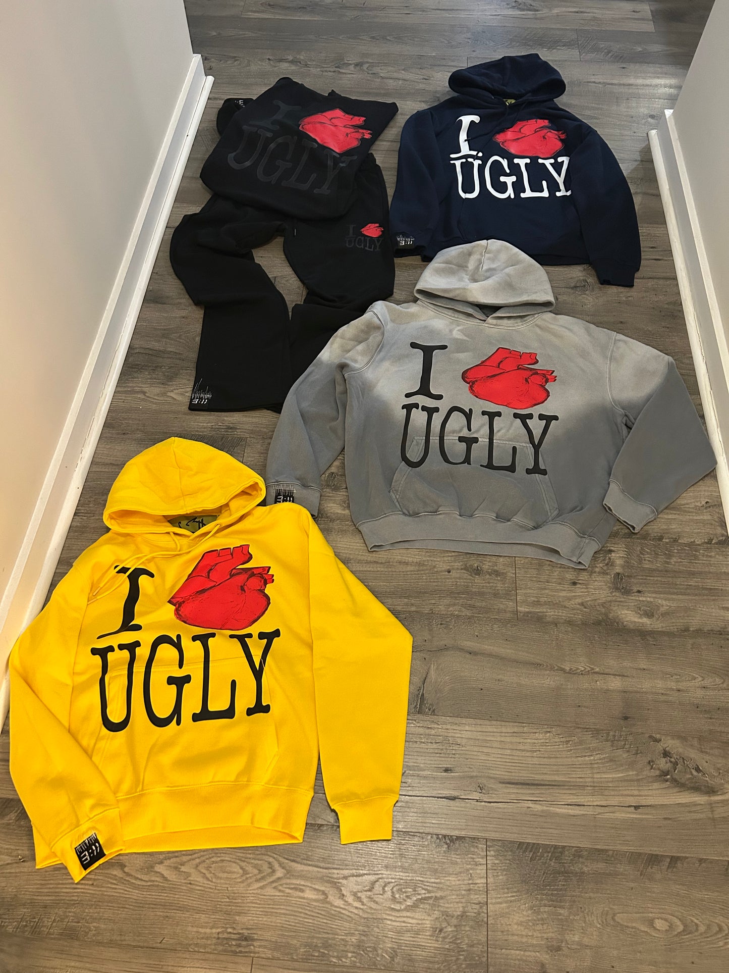 I LOVE UGLY HOODIE