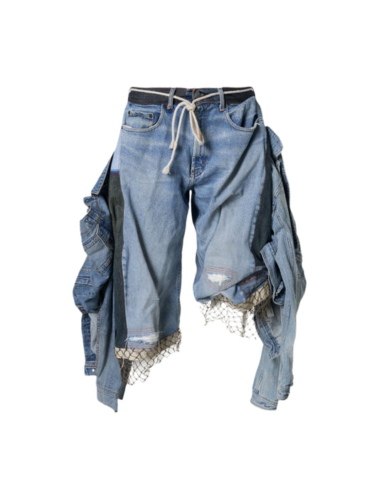 JEAN JACKET JORTS